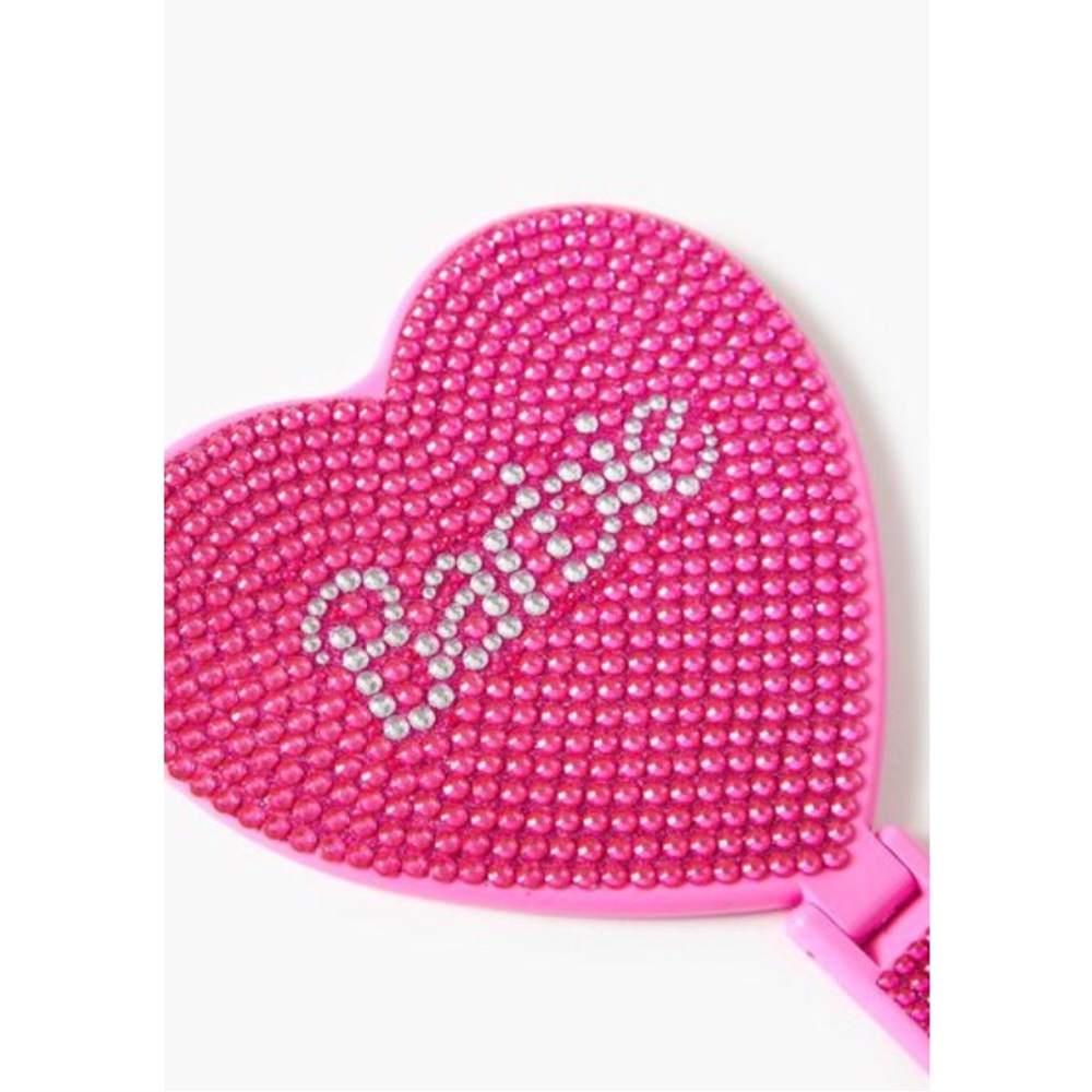 Barbie Rhinestone Handheld Mirror - Picture 4 of 4